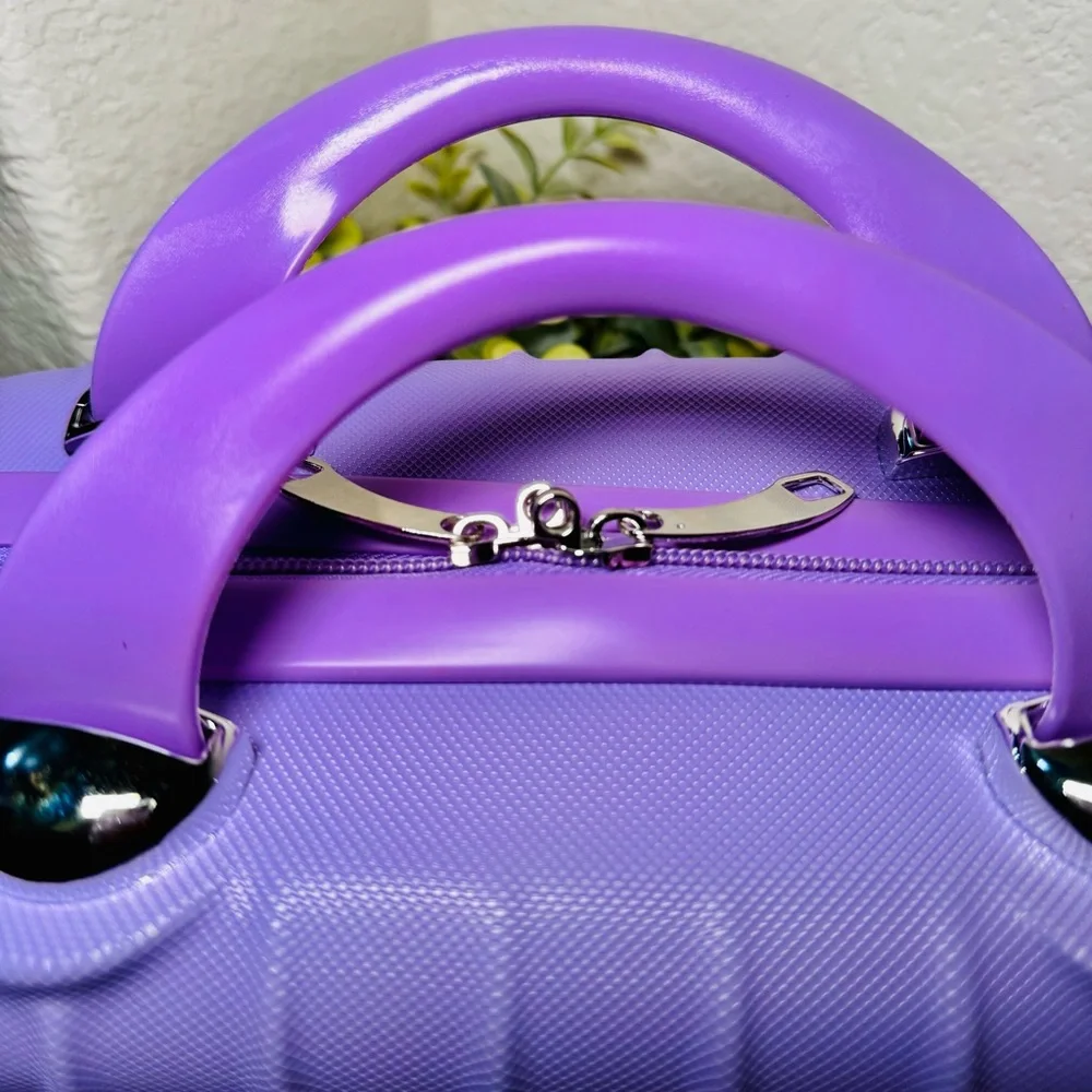 Sanrio Hello Kitty Cosmetic Case - Durable ABS Travel Toolbox, Laptop Bag, Suitc